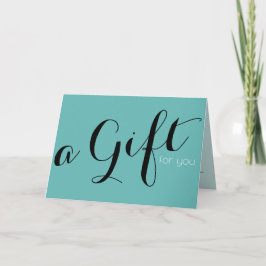 Un certificado de regalo para tus ideas - Tipograf