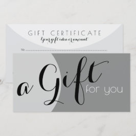 Un certificado de regalo para tus ideas - Tipograf