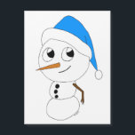 un chibi snowman<br><div class="desc">Un muñeco de nieve chibi</div>