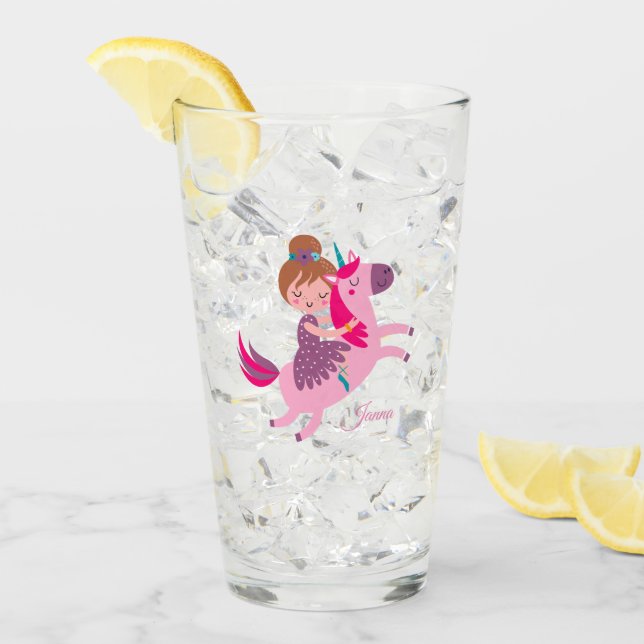 Un Chica muerto y muerto viajando en una unicornio (Anverso (hielo))