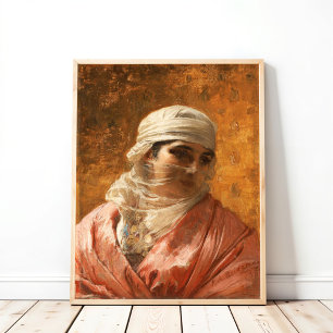 Un circasiano de Frederick Arthur Bridgman, Arte