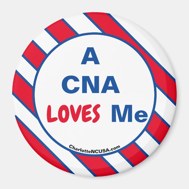 Un CNA me ama el imán (Frente)