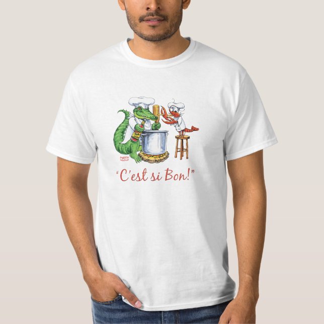 Un cocinero, camiseta del cocinero de Sous (Anverso)