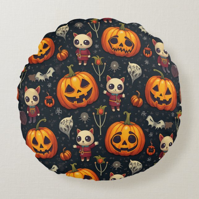 un cojín de cojín para Halloween (Anverso)