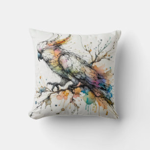 UN COJÍN DECORATIVO COCKATOO