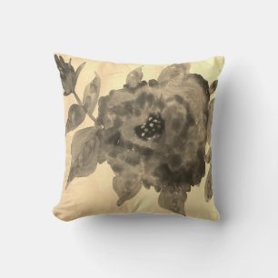 Un Cojín decorativo de diseño de acuarela de estil