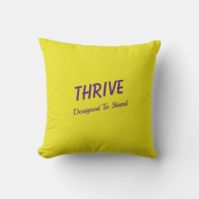 Un Cojín decorativo Motivador (Anverso)