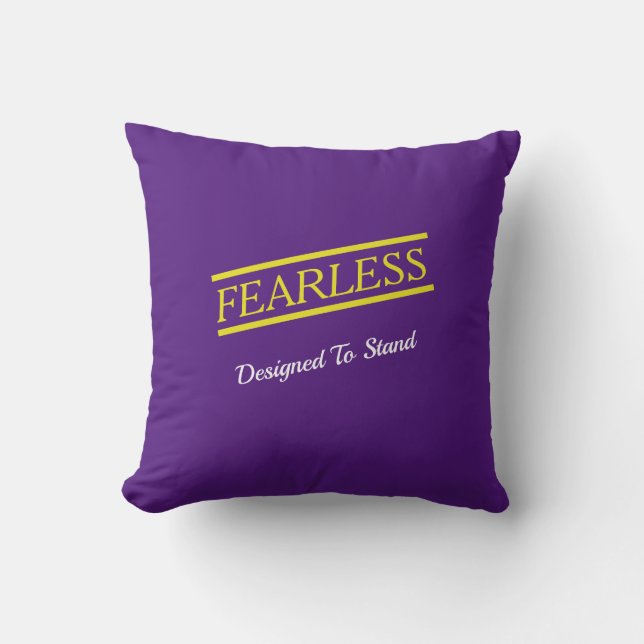 Un Cojín decorativo Motivador (Anverso)