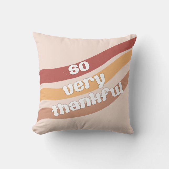 Un Cojín decorativo muy agradecido (Anverso)