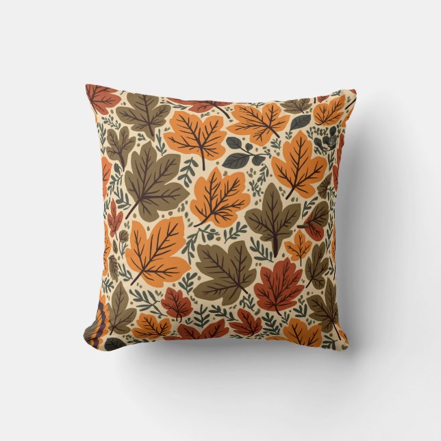 Un cojín y una almohada de diseño (Anverso)