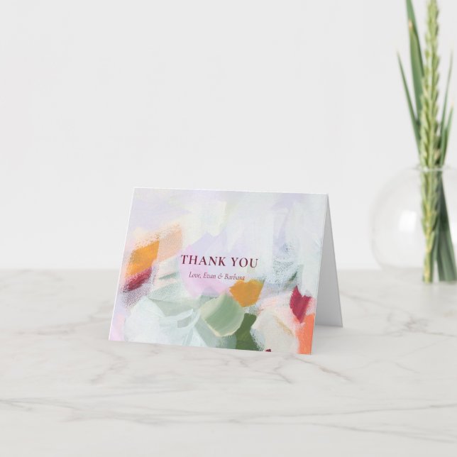 Un colorido arte abstracto (Anverso)