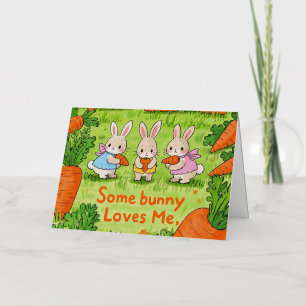 Un conejo de Pascua me ama
