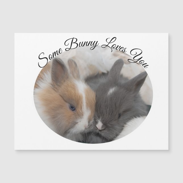 Un conejo te ama (Anverso)