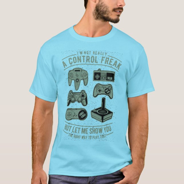 Un control raro pero déjenme camiseta básica de ho (Anverso)