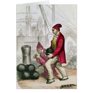 Un Convict en la colonia penal de Toulon