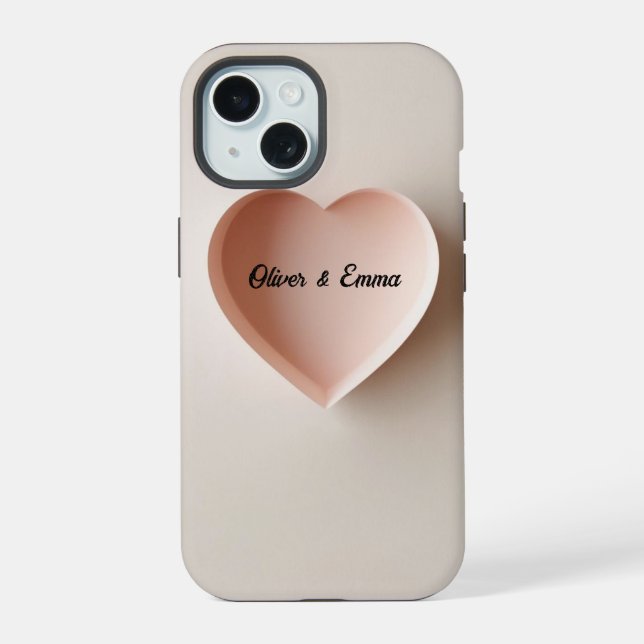 Un corazón minimalista delicado (Reverso )
