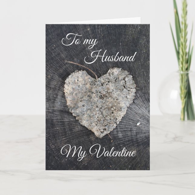 Un corazón para la tarjeta de San Valentín de mi m (Anverso)