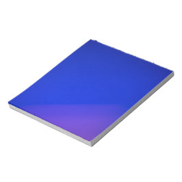 Un cuaderno con gradiente azul elegante y brillant