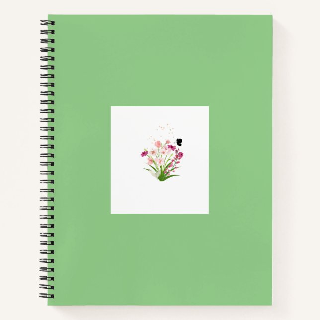 Un cuaderno elegante y decente gobernado por la un (Anverso)