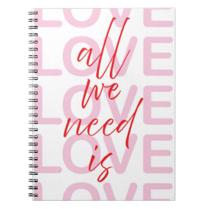 Un cuaderno en estilo minimalista
