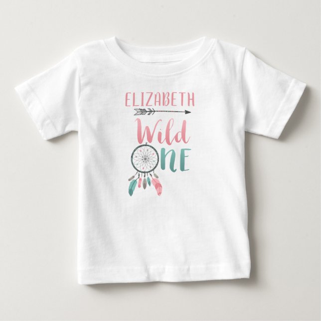 Un cumpleaños salvaje de la camisa de Boho del (Anverso)