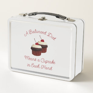 Un Cupcake De Doble Chocolate Delicioso Y Equilibr