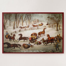 Un derrame en el gran rompecabezas de la nieve