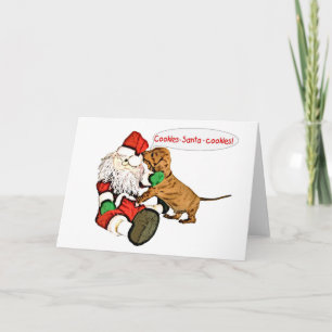 Un deseo del navidad del Dachshund