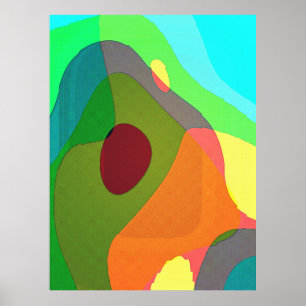 Un desorden colorido 1107 Arte abstracto