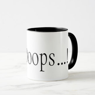 ¡Un DevOops…! taza de café para los codificadores