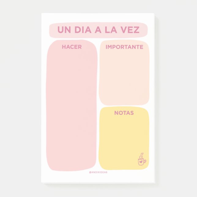 Un Día a la Vez - Notas posteriores (Anverso)