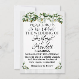 Un Día Agradable Para Un Boda - Invitación