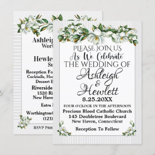 Un Día Agradable Para Un Boda - Invitación