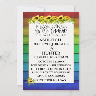 Un Día Agradable Para Un Boda - Invitación