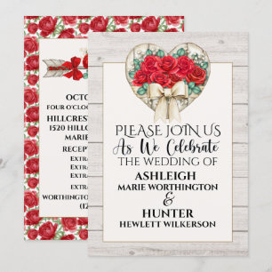 Un Día Agradable Para Un Boda - Invitación - Volve