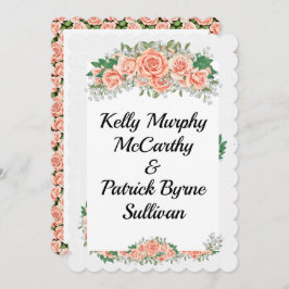 Un Día Agradable Para Una Invitación A La Boda