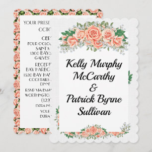 Un Día Agradable Para Una Invitación A La Boda