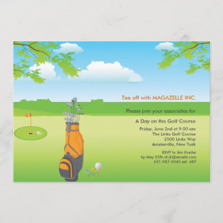 Un día de invitación del golf