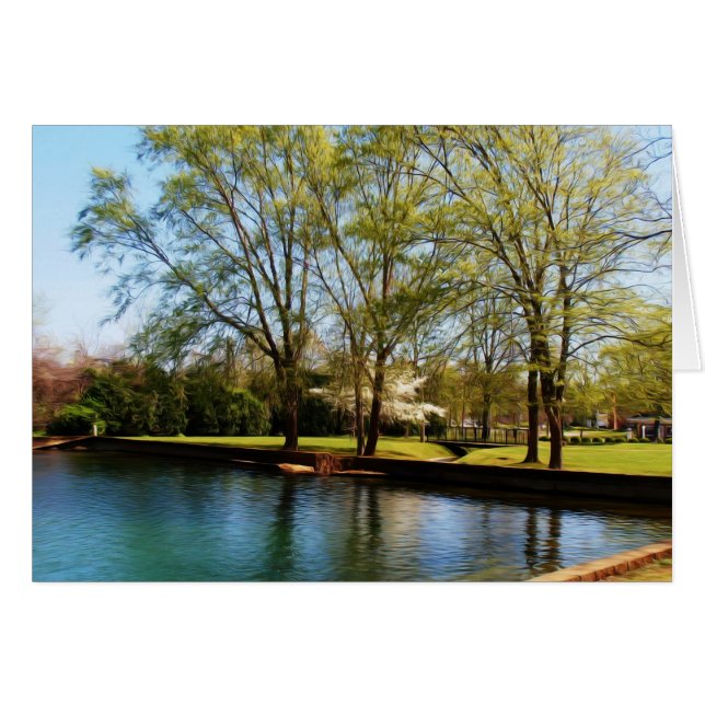 Un día de primavera de Bonitos en el parque (Anverso (Horizontal))