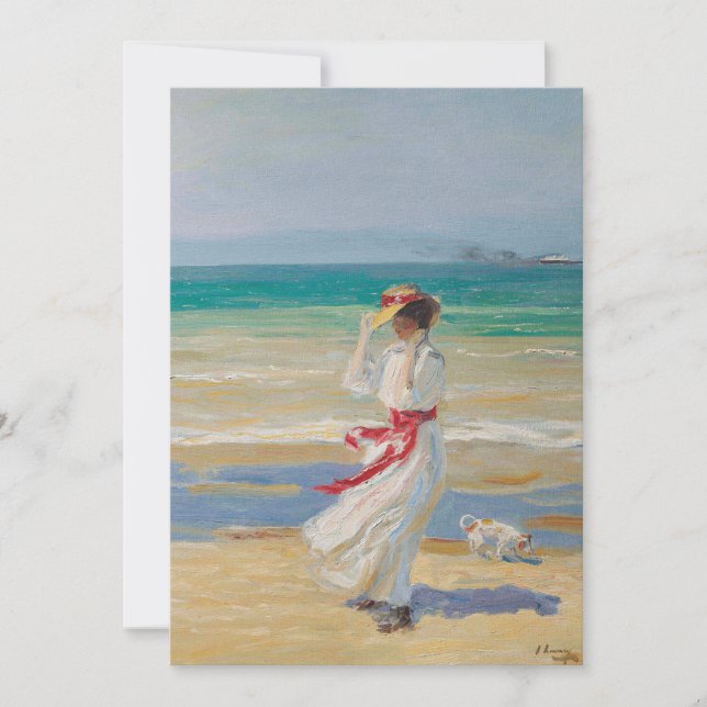 Un Día del Viento | Sir John Lavery (Anverso)