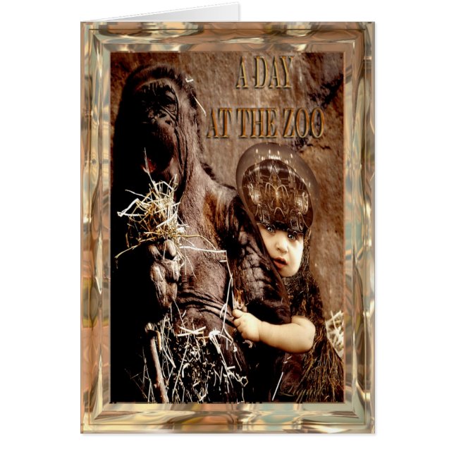 Un día en el Personalizable del zoológico (Frente)