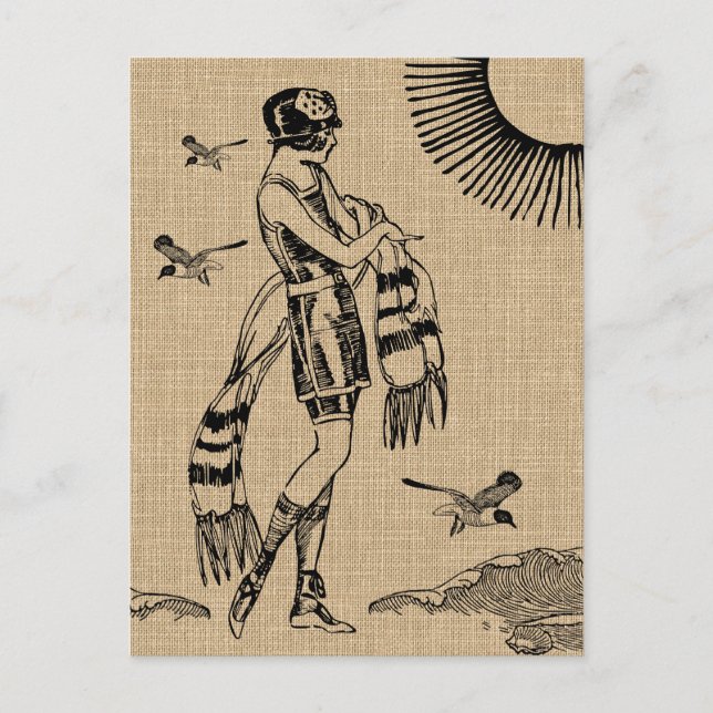 Un Día En La Postales De La Playa (Anverso)