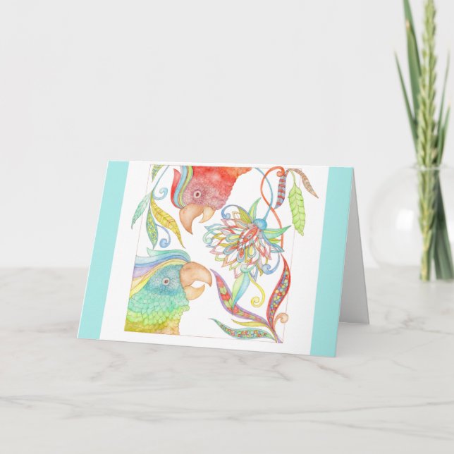 Un día en paraíso "consigue" la tarjeta bien en (Anverso)