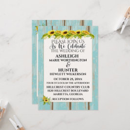 Un Día Encantador Para Una Boda - Invitación