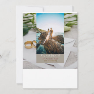 Un día para recordar - Invitación a la boda con co