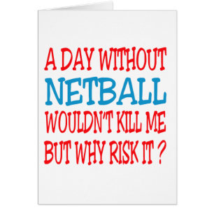 Un día sin el Netball no me mataría