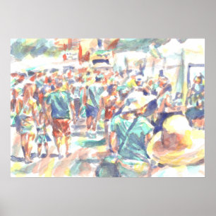 UN DÍA SOLEADO EN LA FERIA DE ARTE DE ANN ARBOR