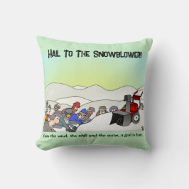 Un Dios Nace Cojín decorativo gracioso