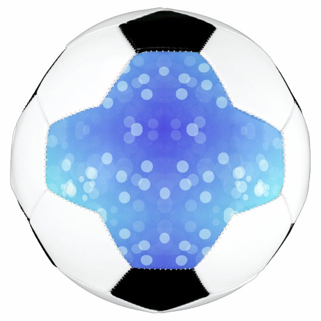 Un diseño de balón de fútbol que presenta blanco y (Anverso)