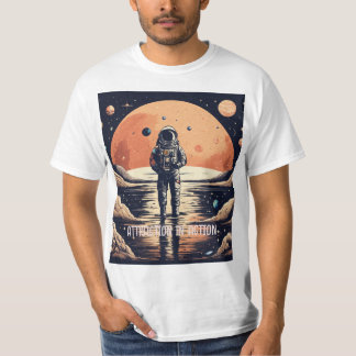 Un diseño de camisetas inspirado en la gravedad